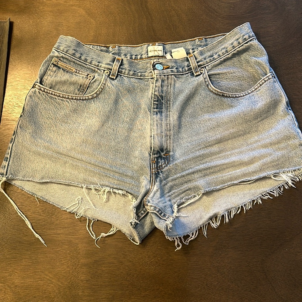 Vintage Calvin Klein cutoff shorts
